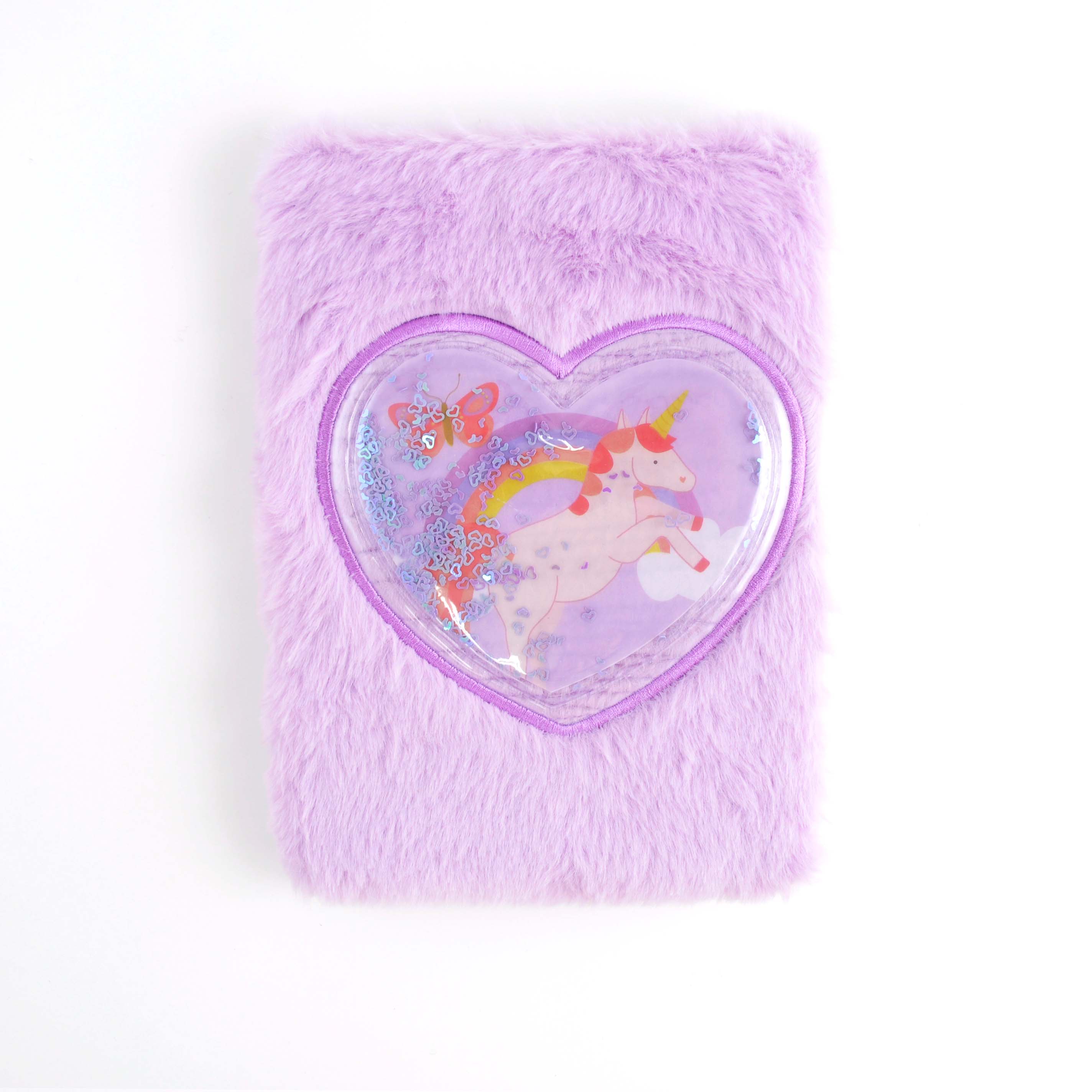 Fluffy Notebook - Unicorn Love
